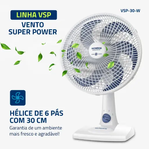  VENTILADOR SUPER POWER 30  VSP-30 MONDIAL